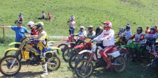 Bechthaltreffen 2014 Gedränge am Vorstart