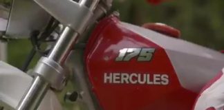 Hercules GS 175 (Bj. 1976) in Aktion in der Fränkischen Schweiz Hercules GS 175