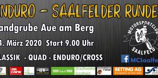 Saalfelder Runde 2020 am 14. März