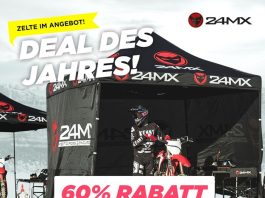 Angebot endet bald! Rennzelt von 24 MX 24 MX Rennzelt 2021