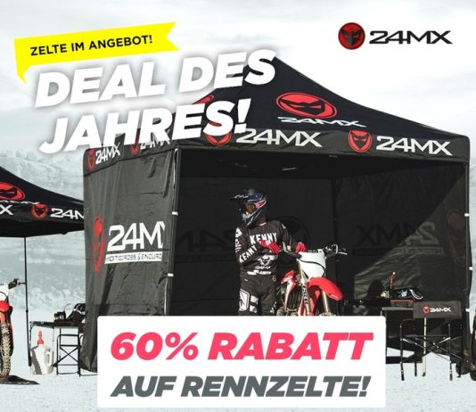 Angebot endet bald! Rennzelt von 24 MX 24 MX Rennzelt 2021