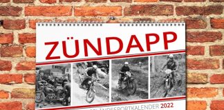 Wandkalender „Zündapp – Historischer Geländesportkalender 2022“ Zündapp Historischer Geländesportkalenderr